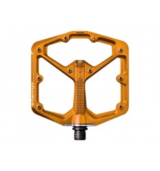 Pedales CrankBrothers STAMP 7 Largo Naranja (incluye Pins Extra)