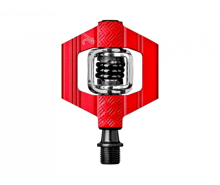 PEDALES AUTOMÁTICOS CRANK BROTHERS CANDY 2 ROJO