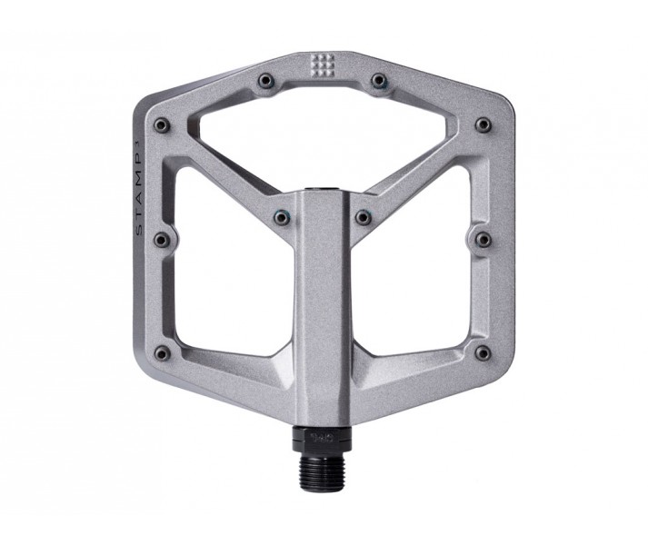 PEDALES PLATAFORMA CRANK BROTHERS PEDAL STAMP 3 LARGE GRIS