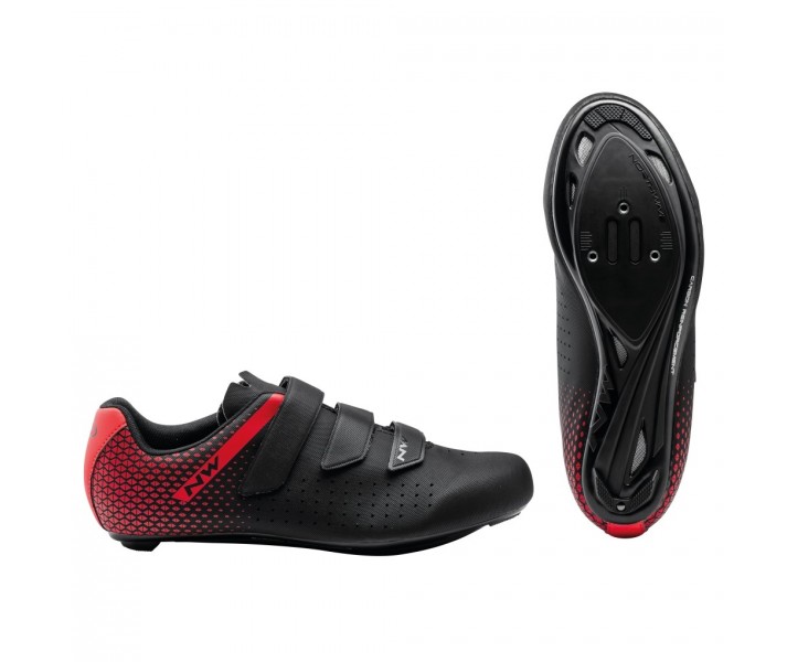 Zapatillas Northwave Core 2 Negro-Rojo