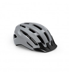 Casco Met Downtown Mips Gris Brillo