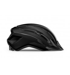 Casco Met Downtown Negro Brillo