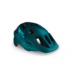 Casco Met Echo Azul Mate