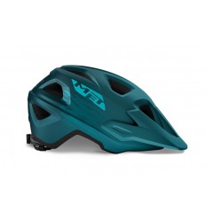 Casco Met Echo Azul Mate