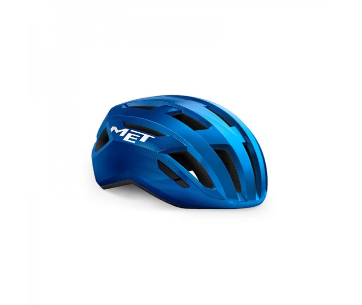 Casco Met Vinci Mips Azul Metalico Brillo