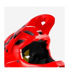 Visera Met Para Casco Parachute Mcr Rojo L