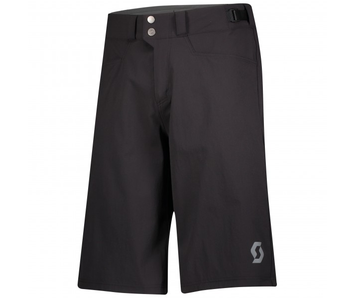 Culotte Scott Ms Trail Flow W/Pad Negro