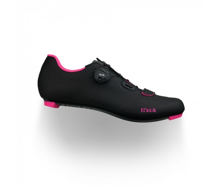 Zapatillas Fizik Tempo R5 Overcurve Mujer Negro / Rosa Fluor