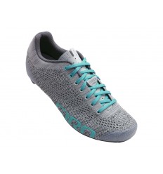 Zapatillas Giro Carretera Mujer Empire E70 Knit Gris/Azul