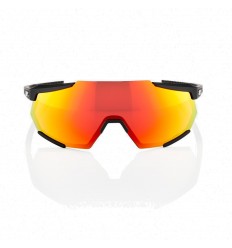 Gafas de sol 100% Racetrap - Soft Tact Black - Lente Hiper Rojo |61037-100-43|