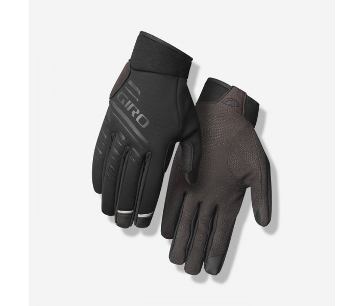 Guantes Giro Cascade Mujer Negro