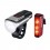 Set Sigma Faro Delantero Aura 80 + Faro Trasero Blaze