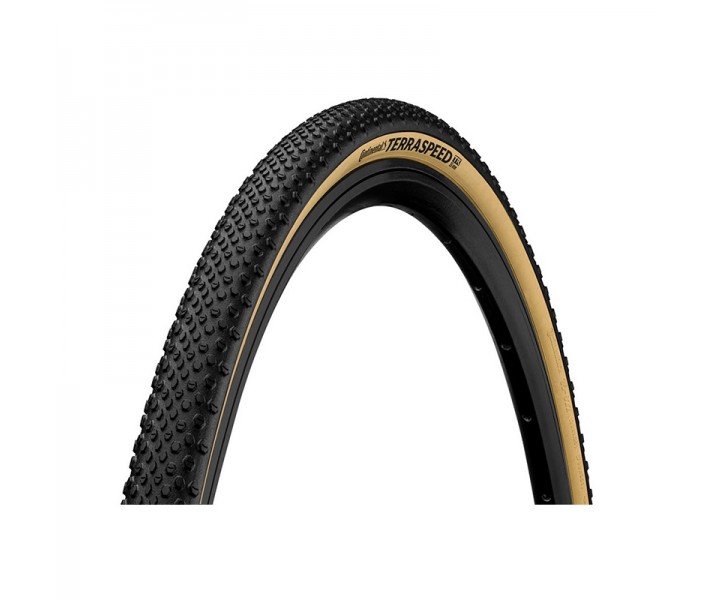 Cubierta Continental Terra Speed 27.5X1.50 Protection Tubeless Plegable Negro/Marron