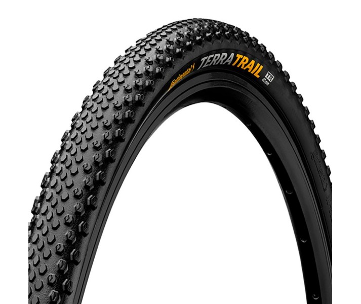 Cubiertas Continental .Terra Trail 27.5X1.50 Protection Tubeless Plegable Negro/Crema