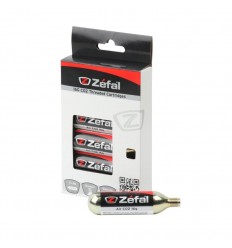 Cartuchos De Co2 Zéfal de 16gr Con Rosca Pack 6