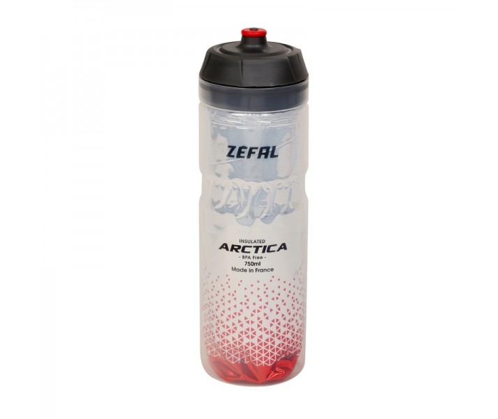 Bidón Zéfal Isothermo Arctica 750ml Rojo