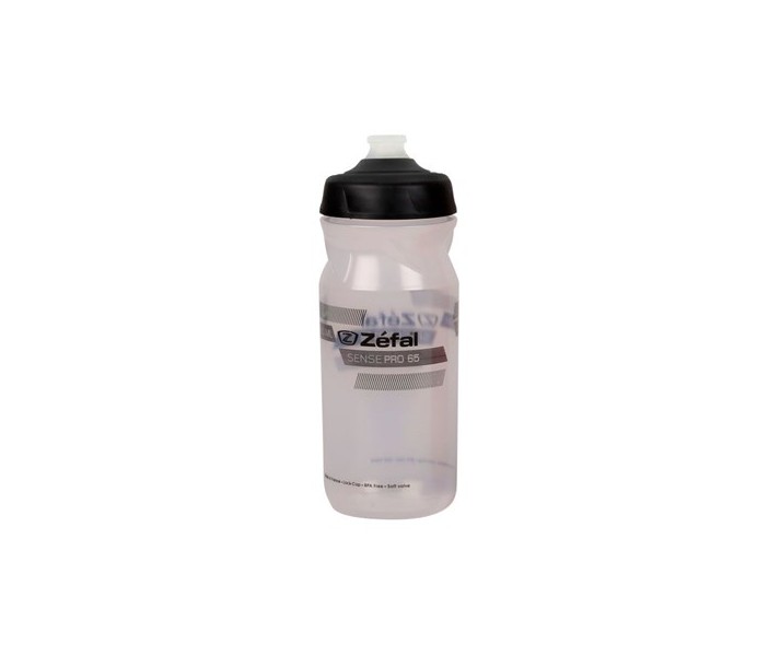 Bidón Zéfal Sense Pro 65 Translucido Gris/Negro 650ml