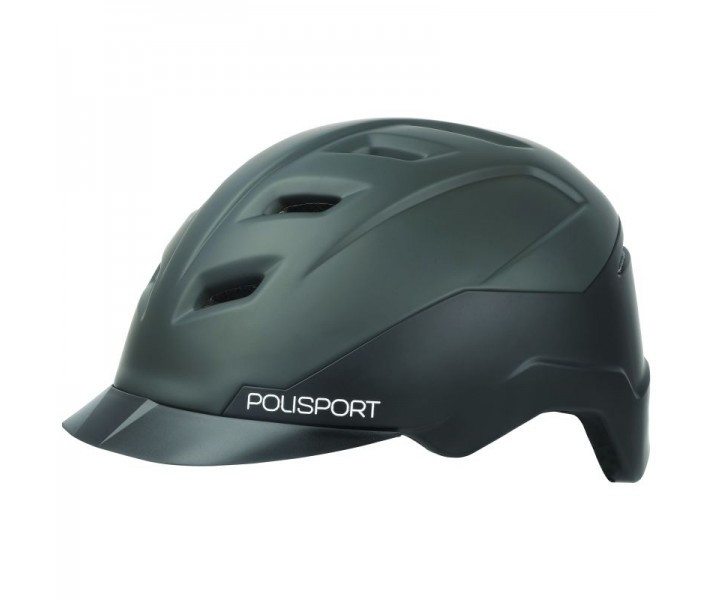 Casco Polisport E-Bike Negro/Gris Mate M(55-58)