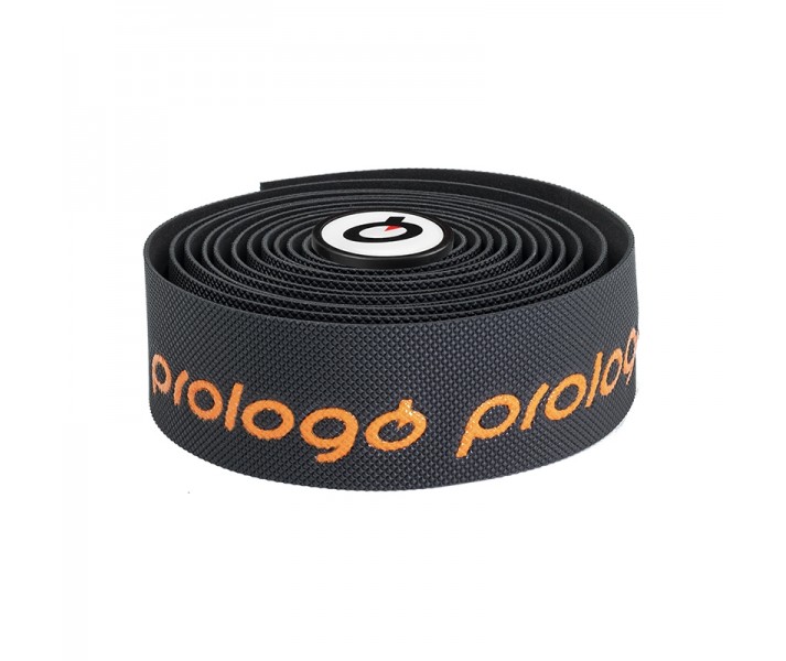 Cinta de manillar Prologo One touch Gel Negro/Naranja