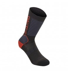 Calcetines Alpinestars Paragon Lite 19 Negro/Rojo brillo