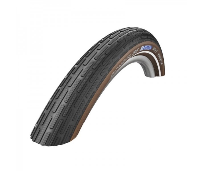 Cubierta Schwalbe Fat Frank 28x2.00 K-Guard Rígida Marrón