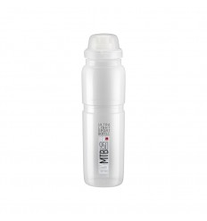 Bidon Elite Fly Mtb Transparente Logo Gris 950Ml