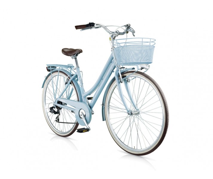 Bicicleta MBM Boulevard 6v con cesta Azul