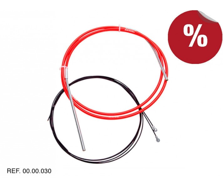 Cable/Funda de freno Sram SlickWire ROAD 5mm Rojo