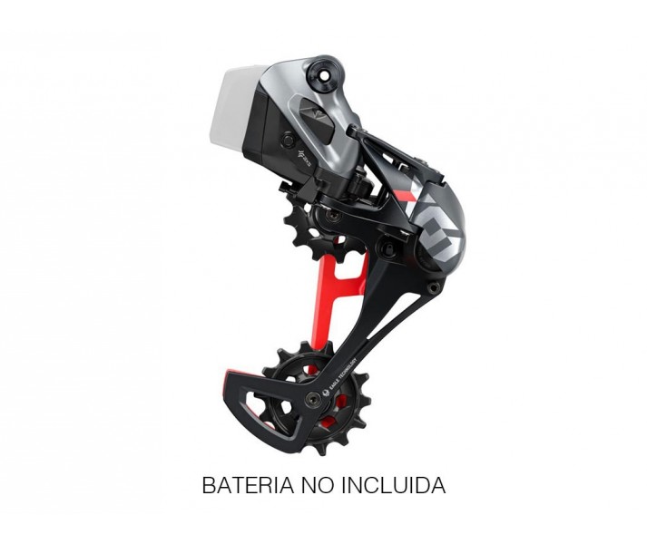 Cambio Sram X01 Eagle AXS 12v Rojo (batería no incluida)