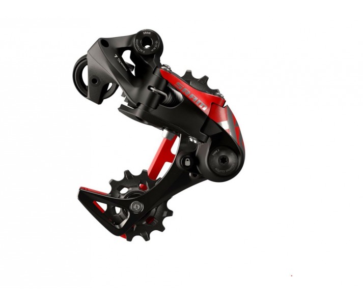 Cambio Sram X01 DH 7v caja Media Rojo