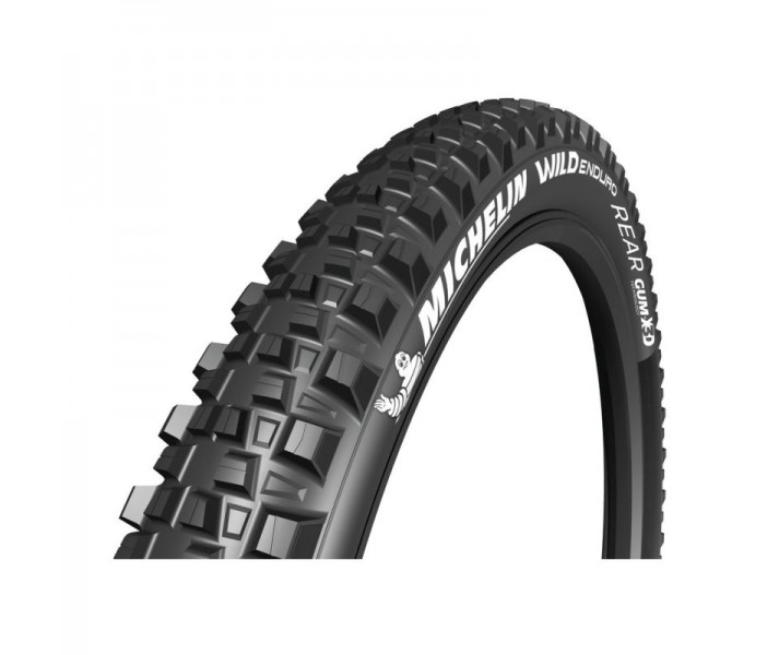 Cubierta Michelin 27.5x2.40 Wild Enduro Rear Gum-x negro