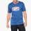 Camiseta 100% Official T-Shirt Azul