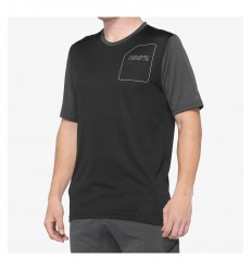 Camiseta 100% Ridecamp Charcoal / Negro