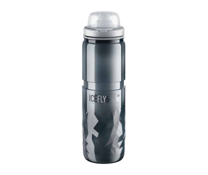 Bidón Elite Termo Ice Fly 650 ml Gris Smoke