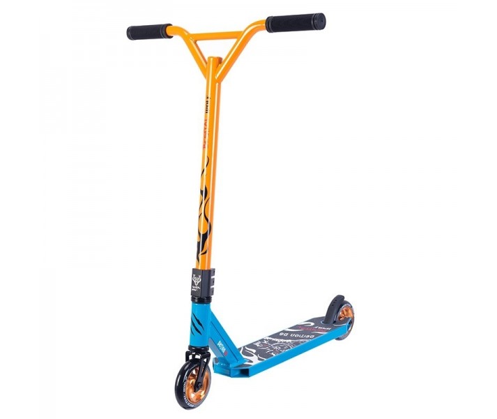 Patinete Bestial Wolf Demon D6 Azul/Naranja