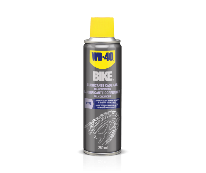 Lubricante de Cadenas de Bicicleta All Conditions - Spray 250ml WD-40