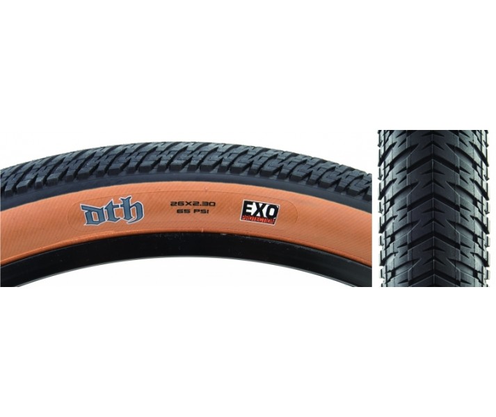 Cubierta Maxxis DTH Urban 26x2.3 60TPI Plegable EXO/TANWALL