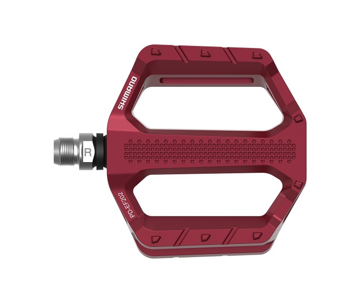 Pedales Plataforma Shimano PD-EF202 Rojo