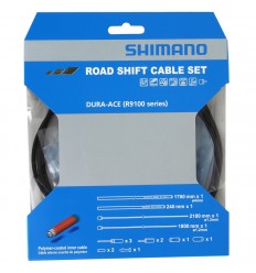 Kit Cable + Funda Cambio Shimano Dura-Ace R9100 Negro