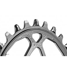 Plato Absolute Black Oval Shimano XTR M9100 Chainring Black