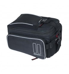 Alforja Basil Sport Design Trunkbag Reflect.Negro Imperm.7-15L Cierre Crem