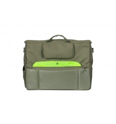 Bolsa Basil B-Safe Commuter 17L Carga Usb Hook-On Luz Led Nordlicht Verde Oliva