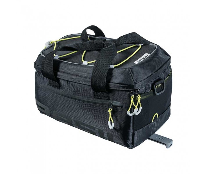 Bolsa Miles Trunkbag+Placa Adaptadora Mik Impermeable 7L Negro Reflectante