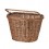 Cesto Delantero Basil Basimply Wicker Mimbre Marron (39X29X29 Cm)