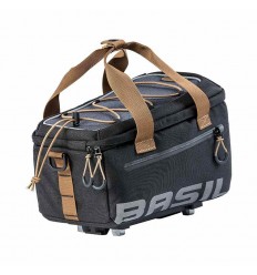 Bolsa Portabultos Basil Mik Miles Impermeable Negro/Marron 7L