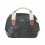 Bolsa Manillar Basil Boheme City Bag Charcoal Con Cremallera