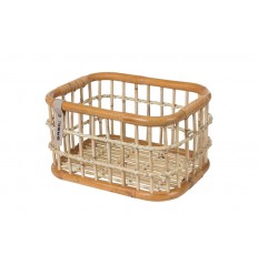 Cesta Basil Gren Life Rattan 18 Litros Marron Natura