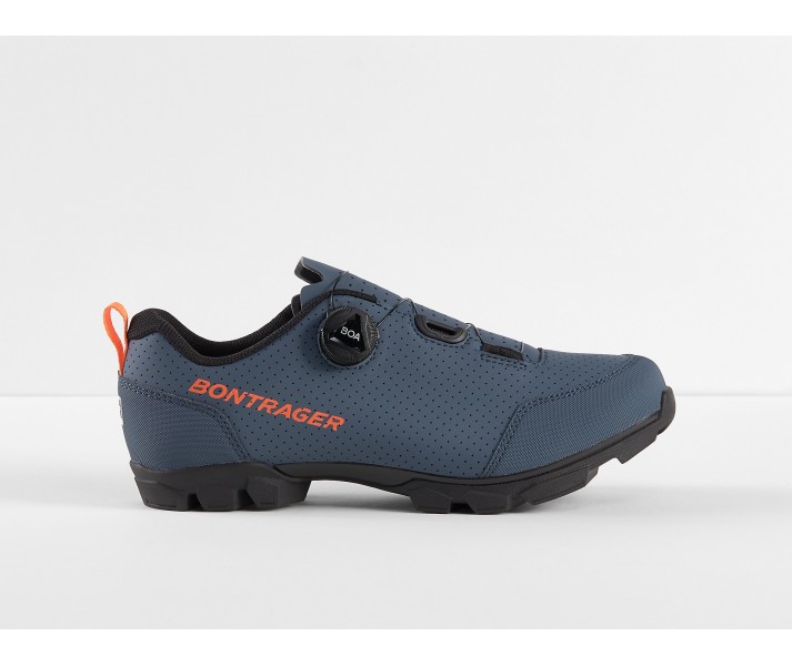 Zapatillas Bontrager Foray Gris Oliva/Naranja Radioactivo