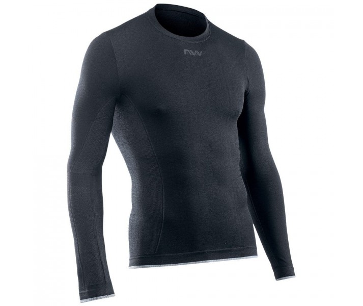 Camiseta Interior Northwave Manga Larga Surface Baselayer Negro