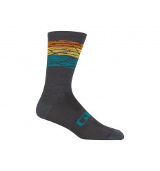 Calcetines Invierno Giro Seasonal Merino Wool Gris/Azul